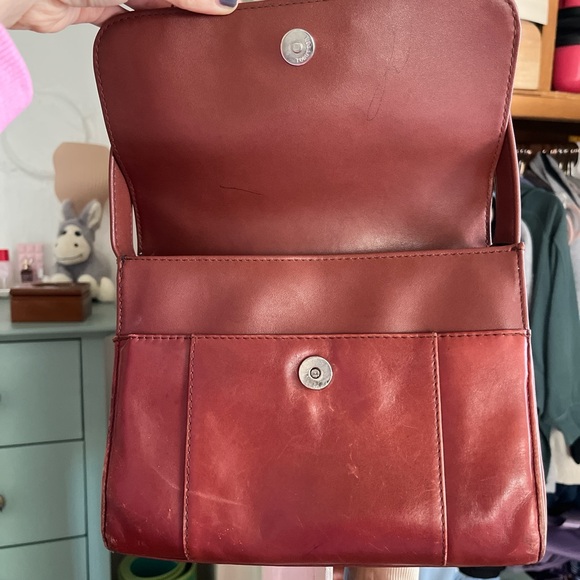 Evan-Picone leather shoulder bag - Picture 4 of 7